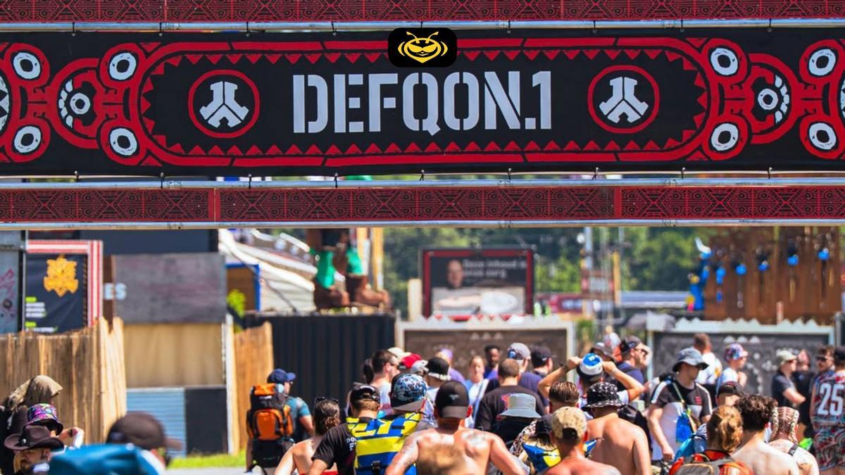 Imagen de la primera jornada del festival neerlandés Defqon.1, antes de la suspensión por alerta de calor.r