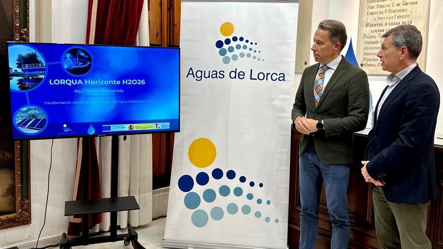 Aguas de Lorca aumentará su red de sensores para mejorar la gestión de episodios de lluvia intensa