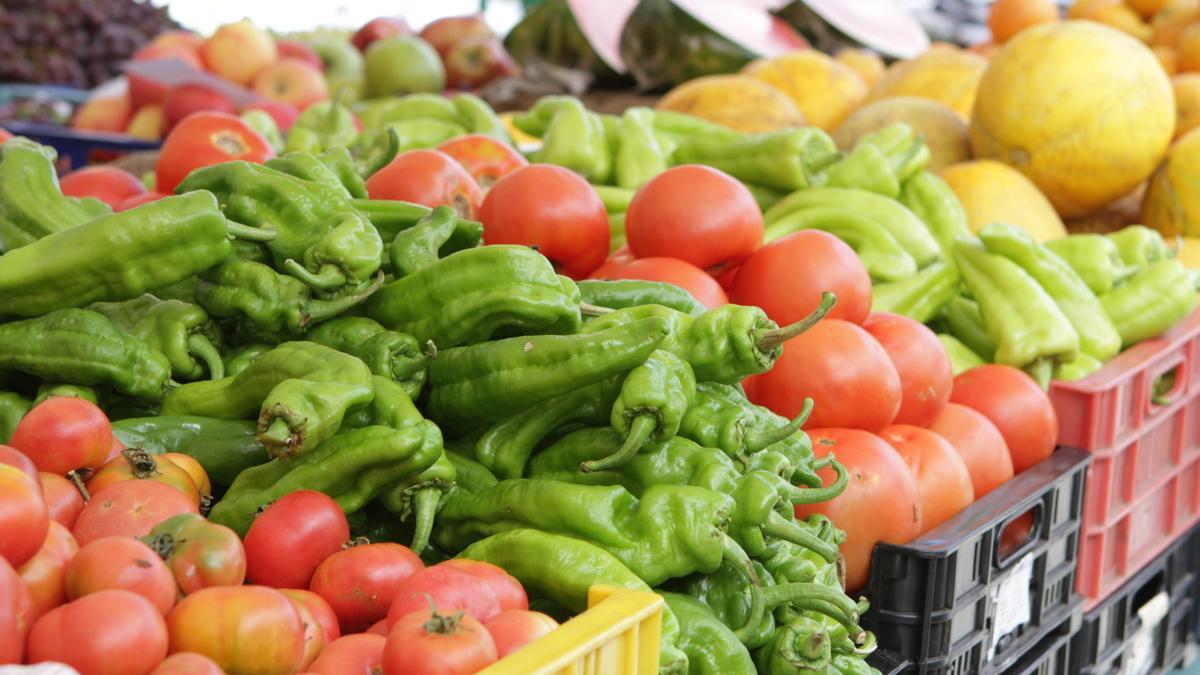 An den Marktständen auf Mallorca findet man derzeit jede Menge frisches, saisonales Gemüse.