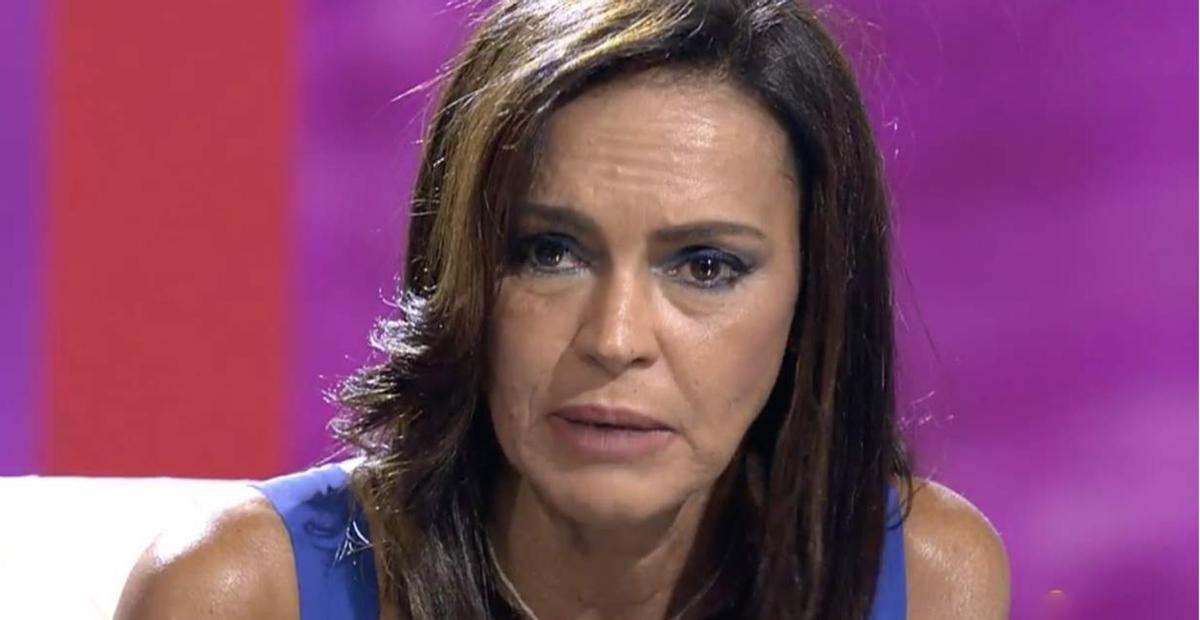 Olga Moreno durante la entrevista