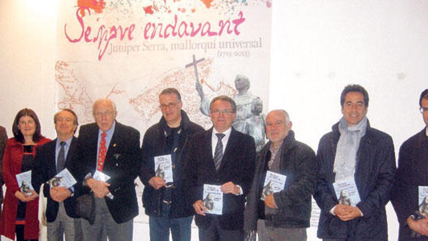 Presentación del libro ´juniperiano´ en Palma.