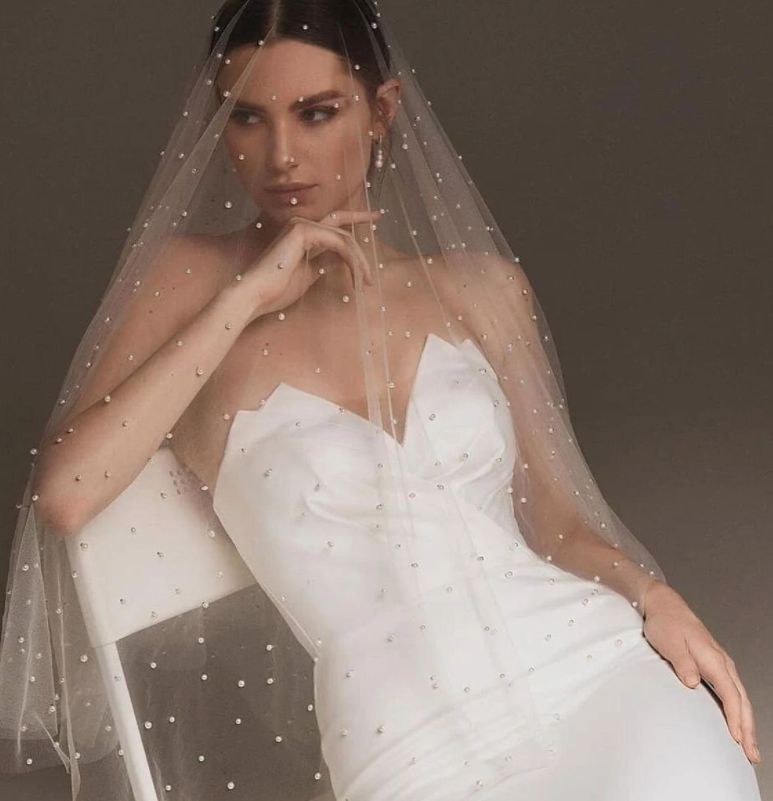Una boda de perlas o cómo este abalorio se ha convertido en la tendencia  nupcial más potente del año - Woman