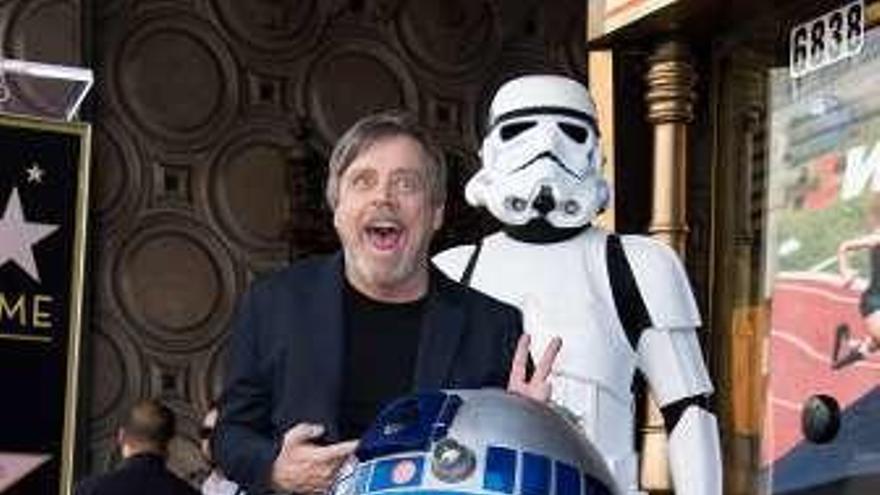 Mark Hamill consigue una estrella en el Paseo de la Fama