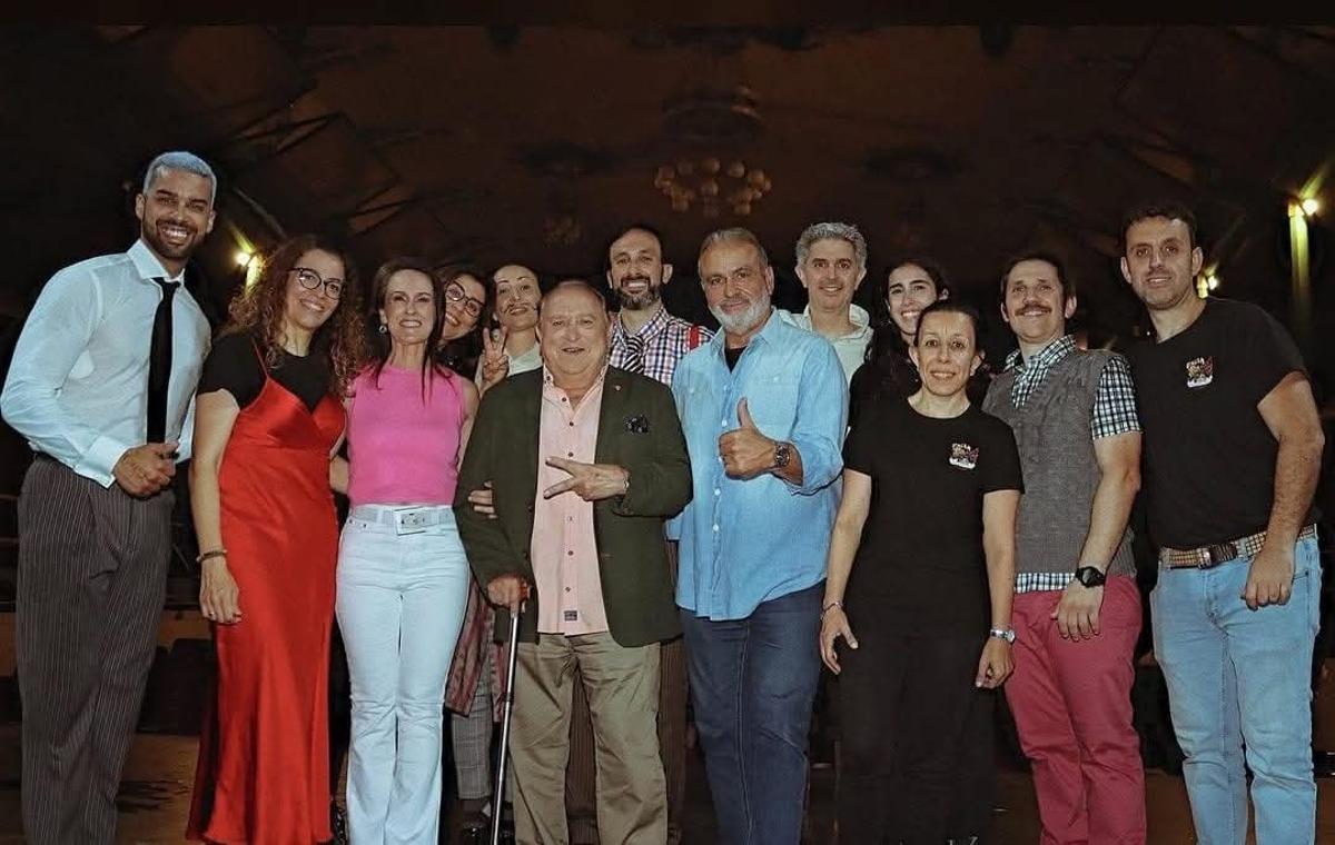 Fernando Esteso, durante su visita a Alzira en el año 2023.