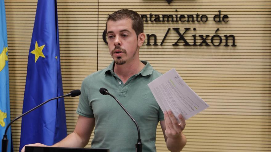 IU intenta lograr el consenso municipal sobre el vial de Jove aunando las declaraciones propuestas por Foro y el PSOE