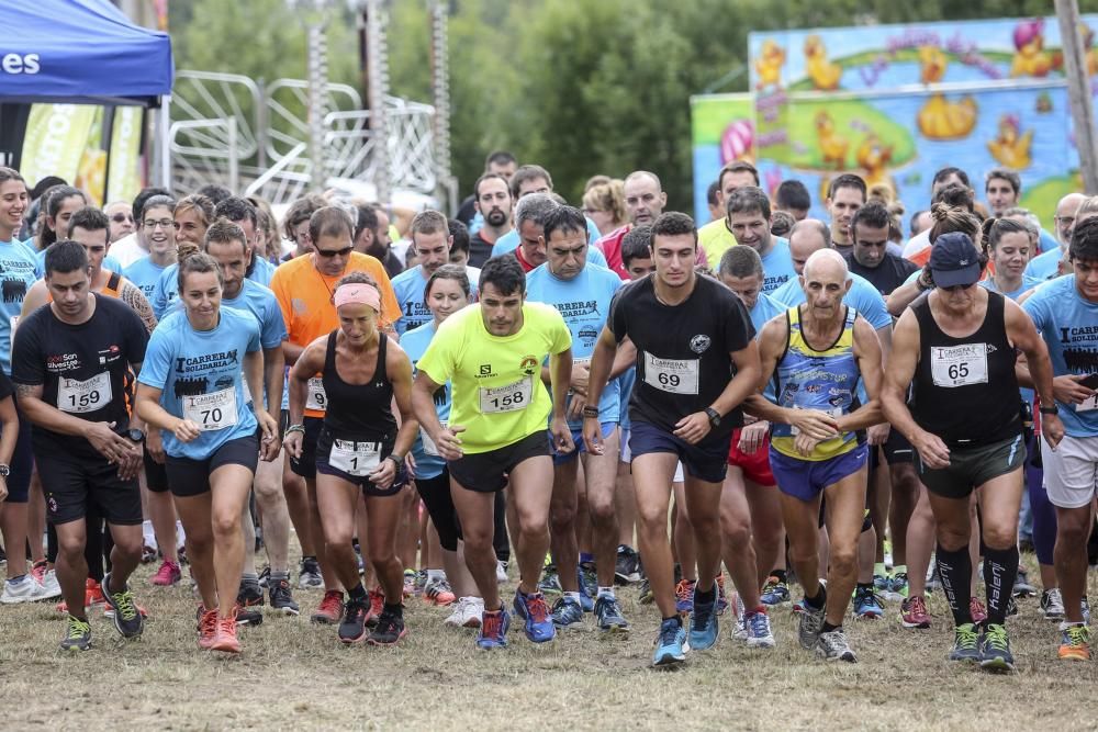 Carrera solidaria en San Claudio