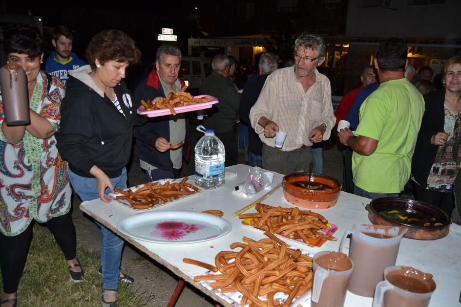 Hogueras de San Juan en Ribadelago