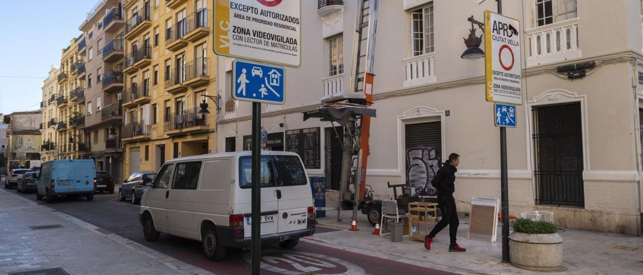 La zona residencial de Ciutat Vella ha dejado cientos de multas