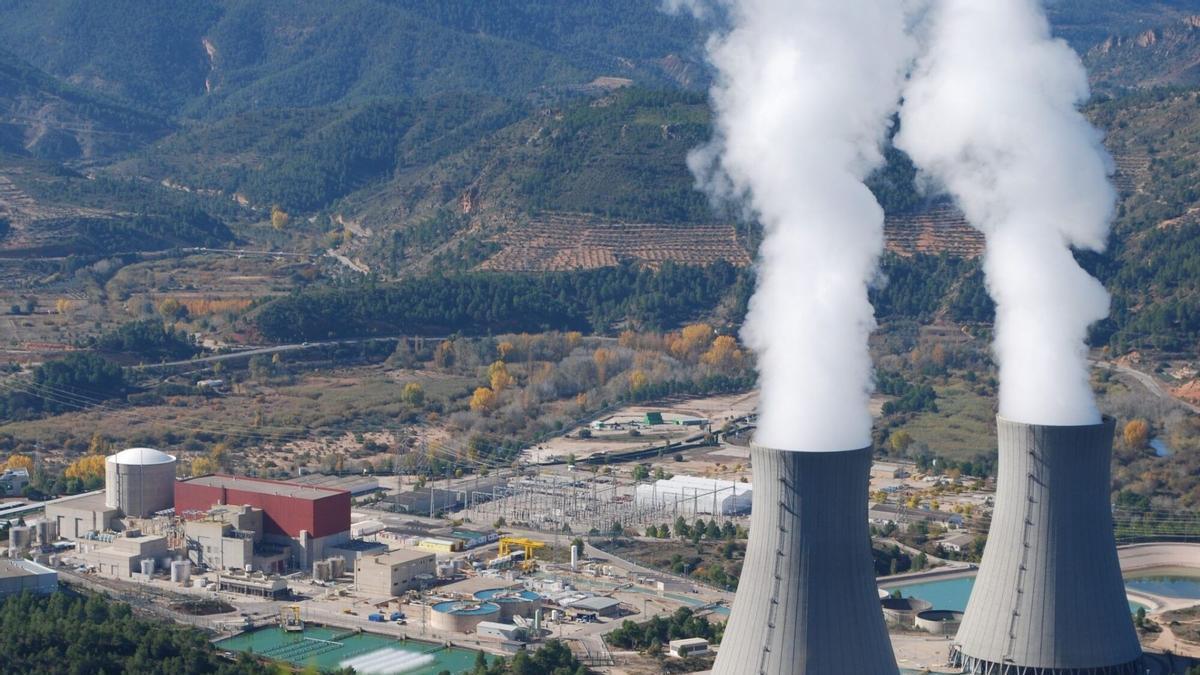 Panorámica de la central nuclear de Cofrentes