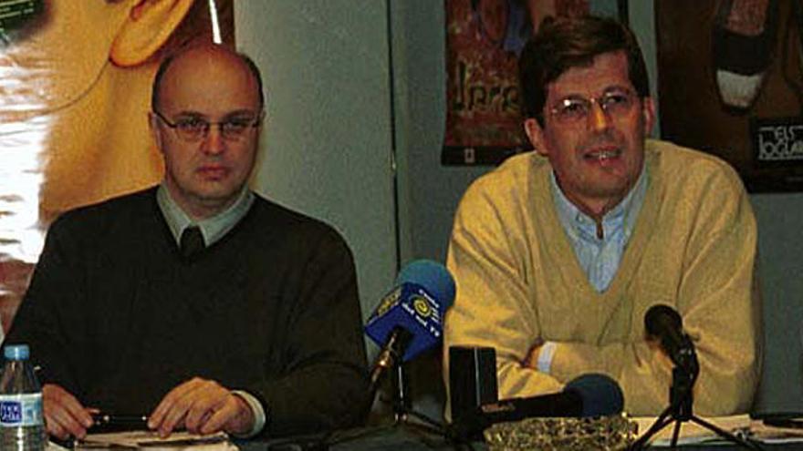 Salomón Castiel y Francisco Rodríguez, en una imagen de archivo.