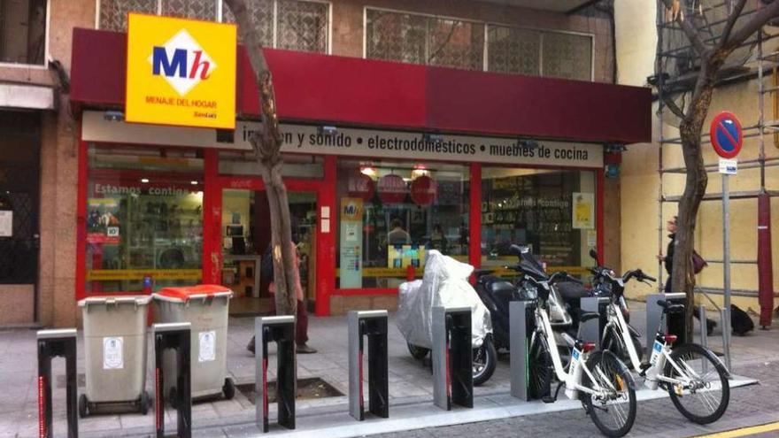 Tienda Menaje del Hogar de la calle Santa Isabel, en Madrid.