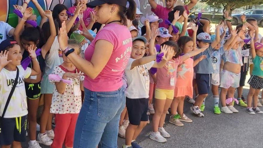 Actividad lúdica en Portas. | // FDV