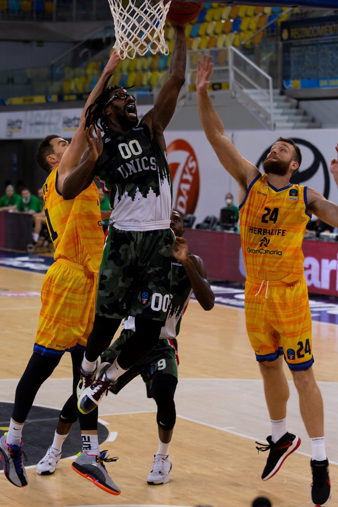 Eurocup: Herbalife Gran Canaria - UNICS Kazan