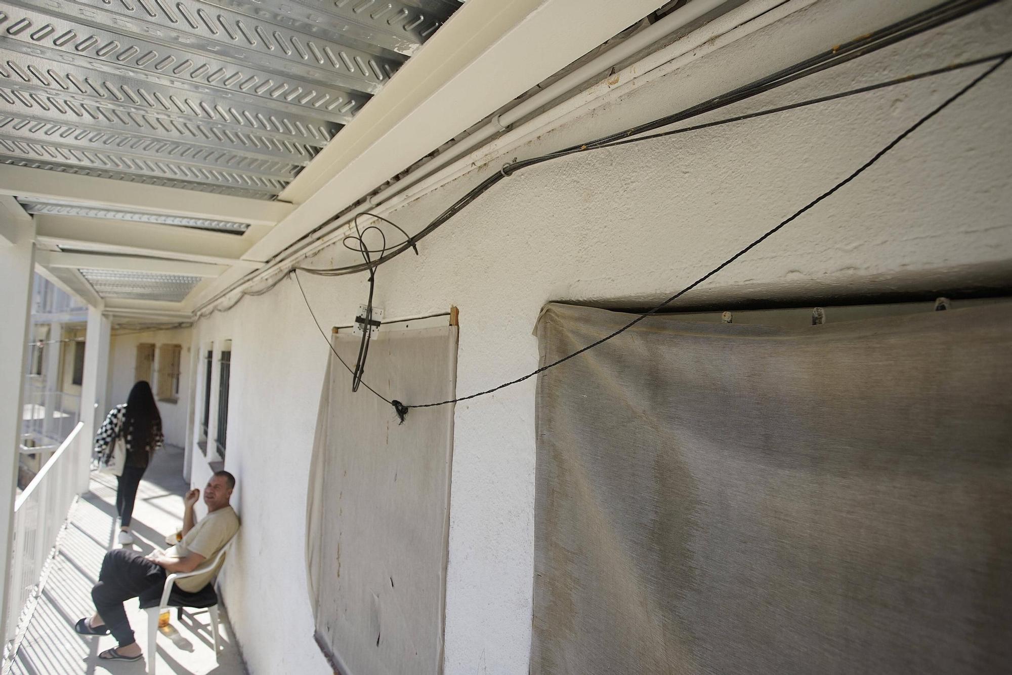 Les fotos de les reformes dels pisos de l'Aurora de Girona