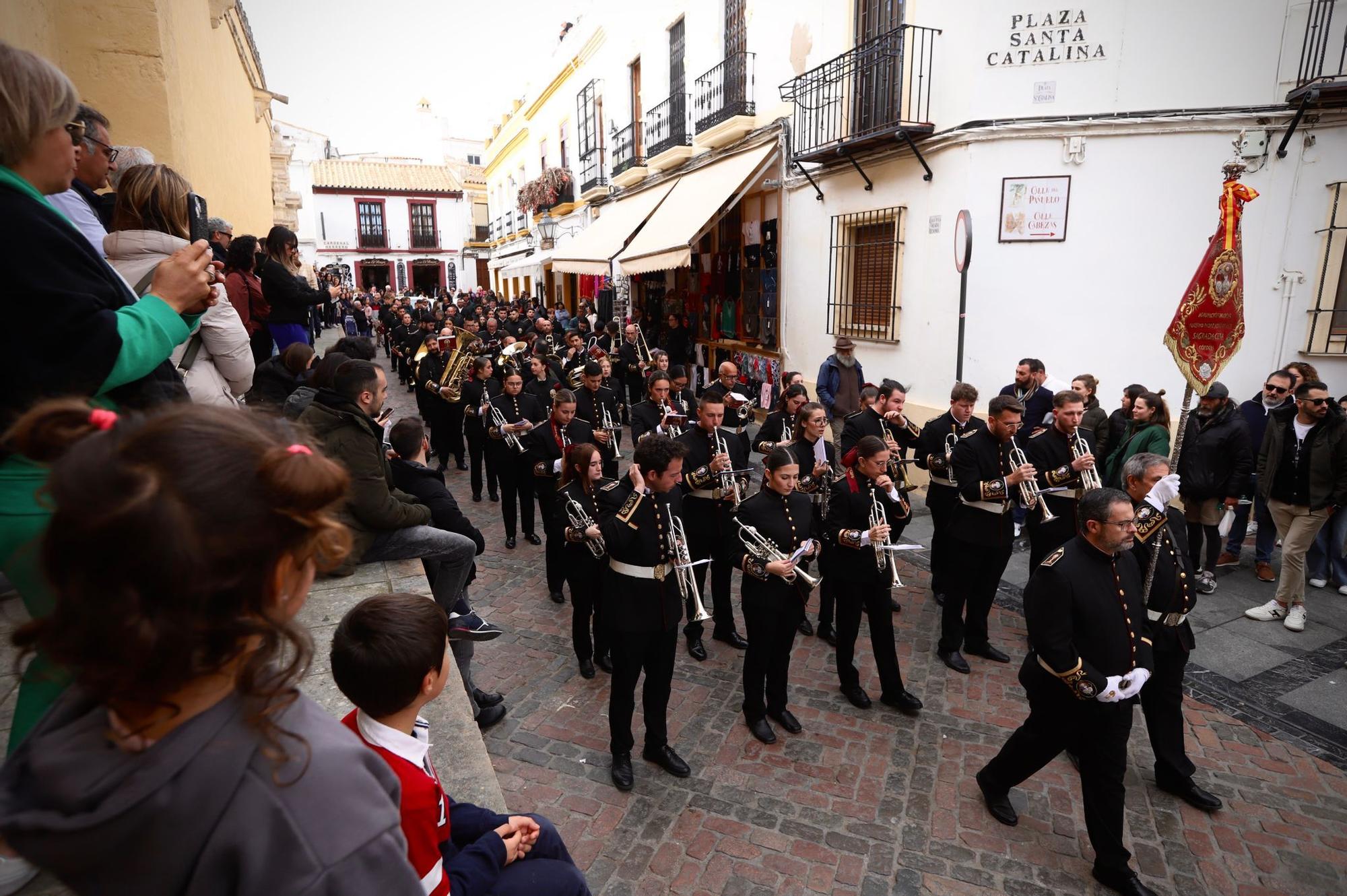 Las bandas cofrades toman el Patio de los Naranjos
