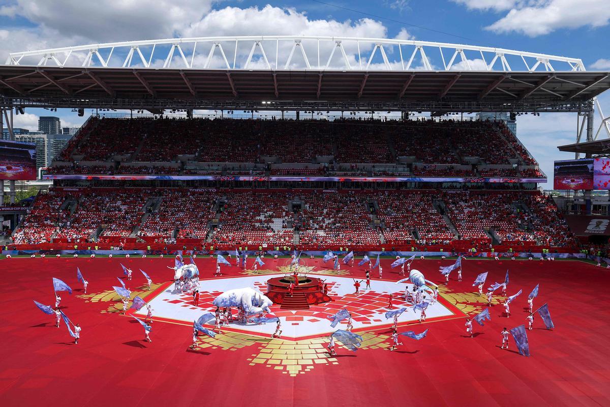 La ceremonia inaugural del Mundial 2026 en Canadá, en imágenes