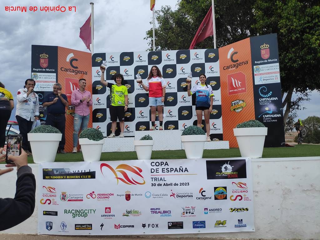 Copa de España de trialbici en el Circuito de Cartagena