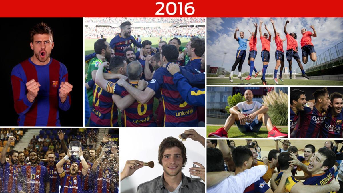 Los éxitos del FC Barcelona en 2016