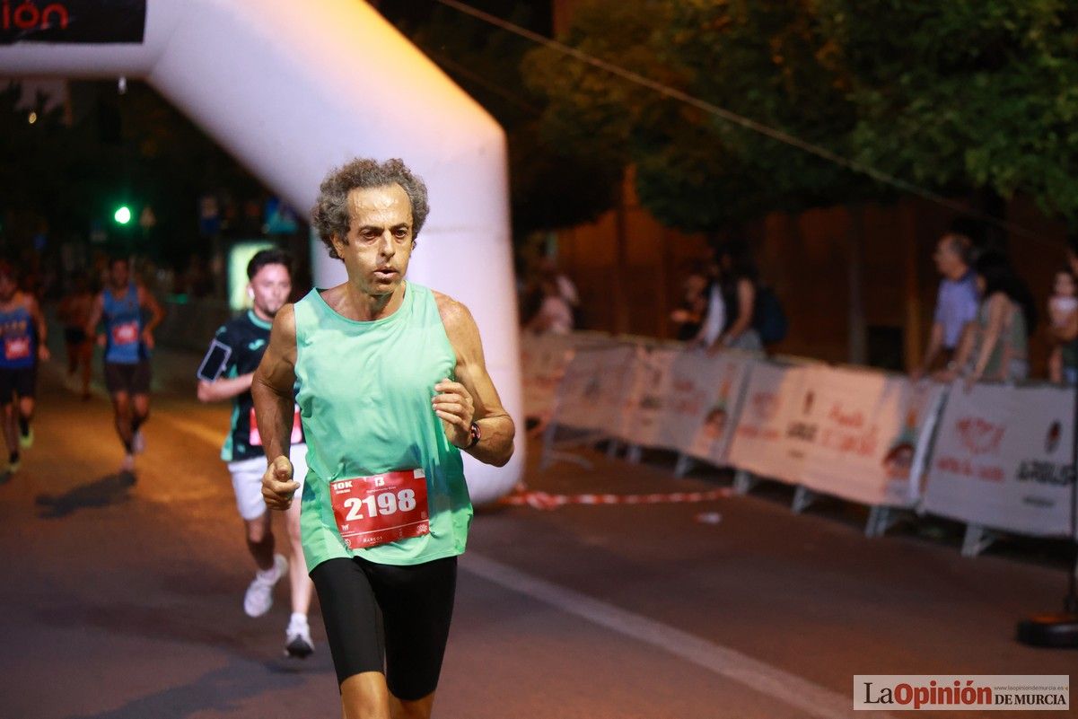 Las mejores imágenes de la carrera nocturna de Murcia