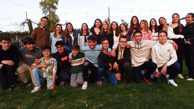 En la imagen, alumnos de 3º de la ESO en Oporto.