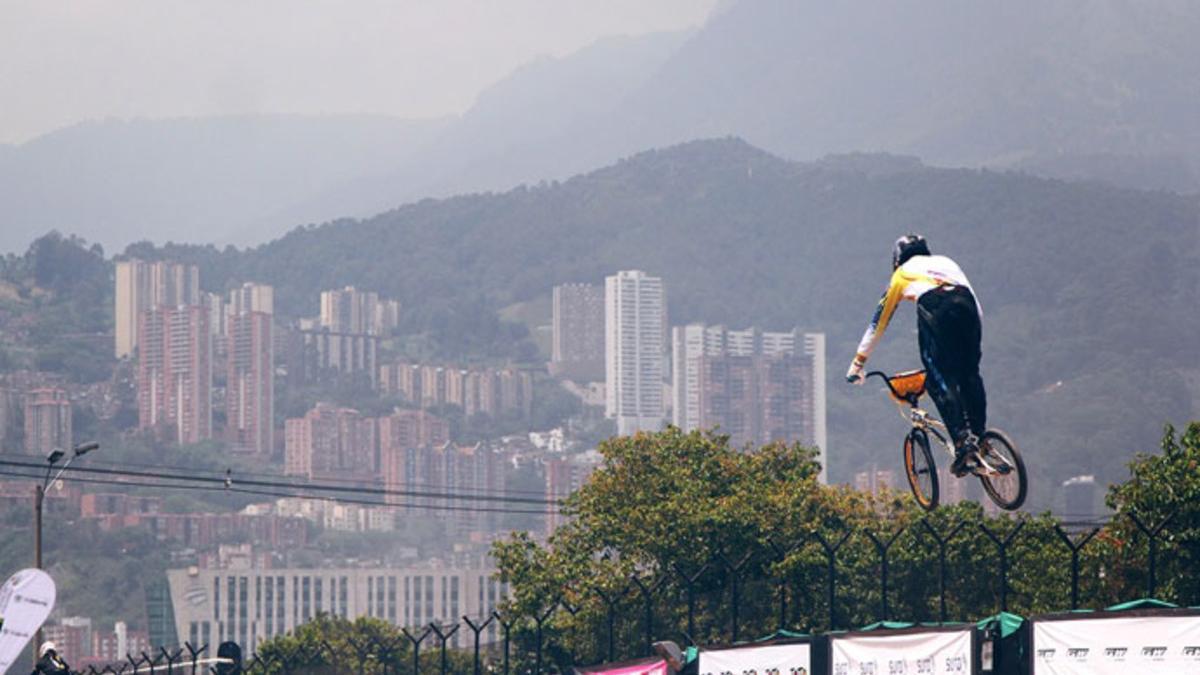 El Mundial de BMX se disputa en Medellín