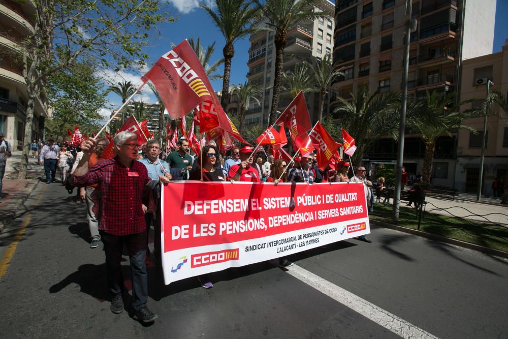 Los sindicatos convocan una manifestación para pedir empleos decentes y un equilibrio presupuestario para las jubilaciones