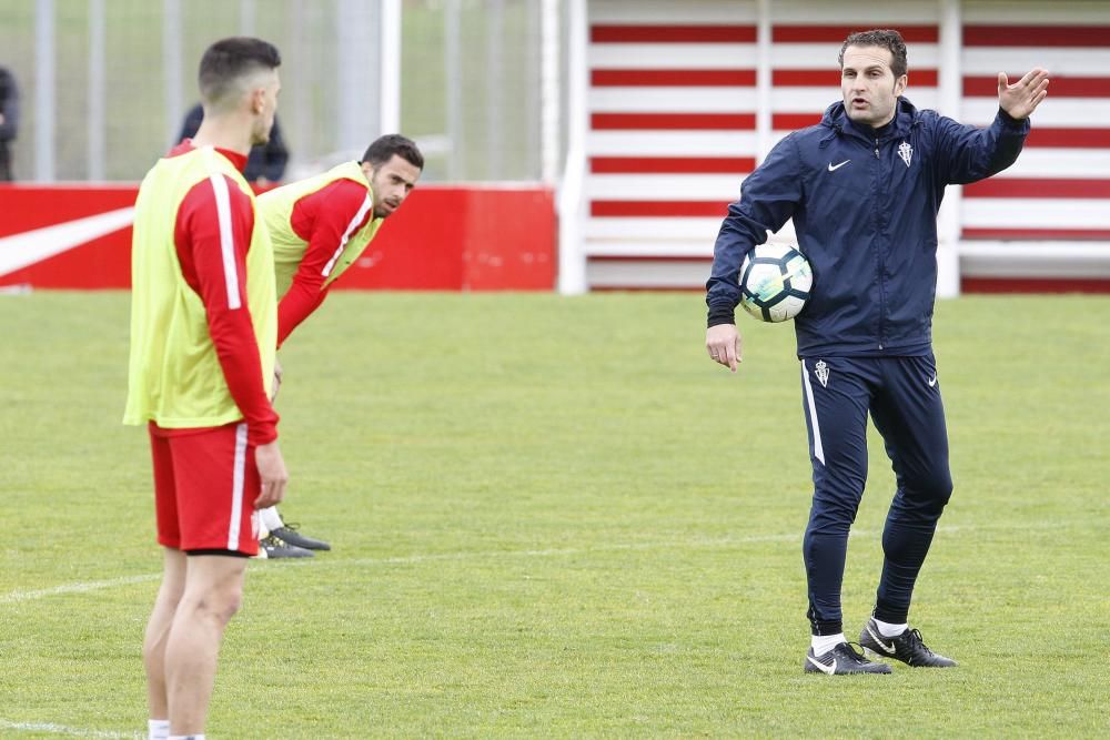 Entrenamiento del Sporting