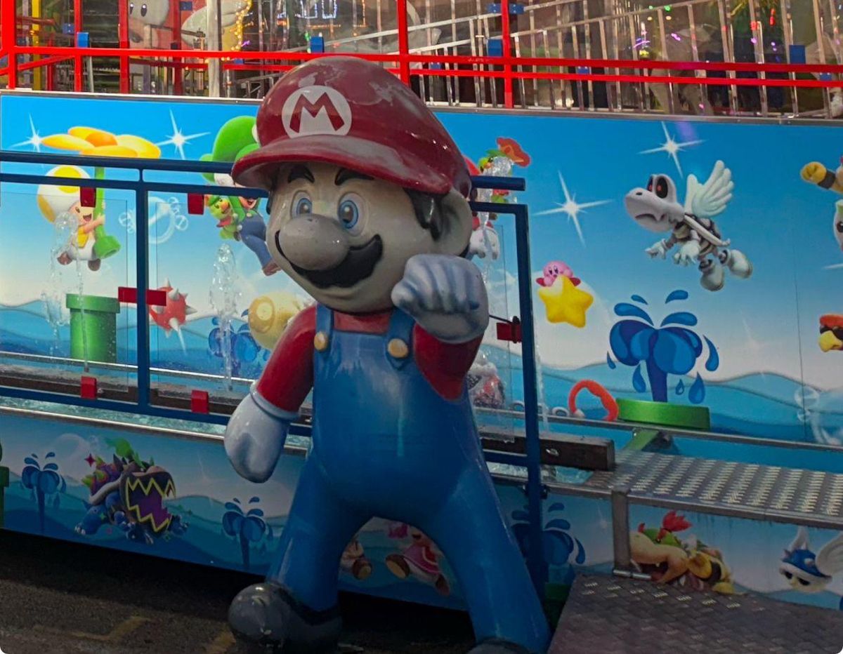 Figura de Mario Bros que se está intentando localizar en Badajoz.