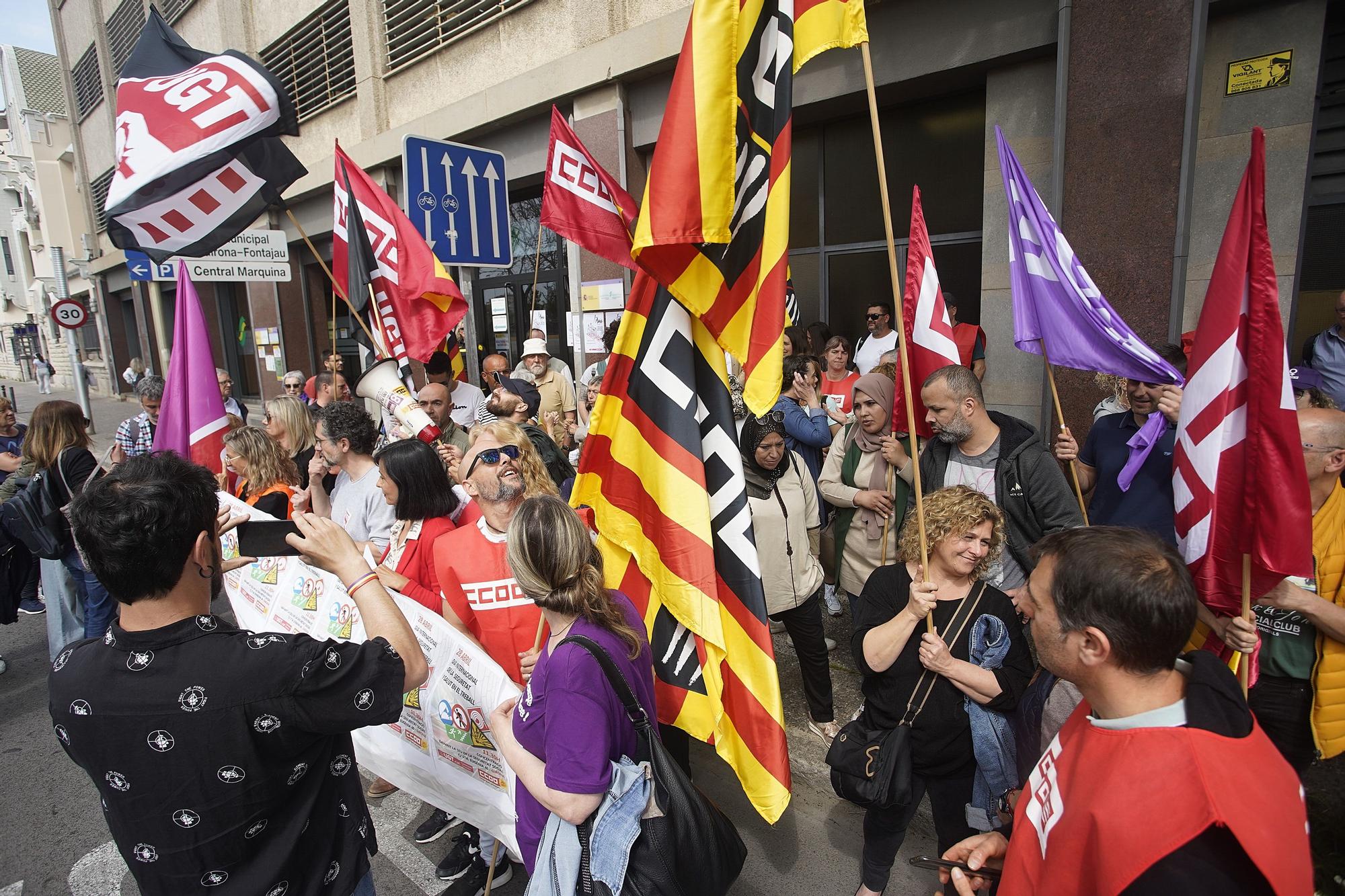 CCOO i UGT de Girona criden a manifestar-se l'1 de Maig contra la inflació i els beneficis que acumulen les empreses