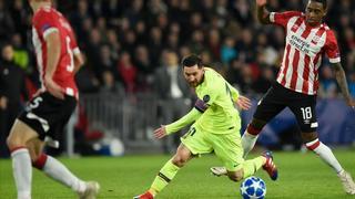 Messi sale al rescate de un Barça sin luces