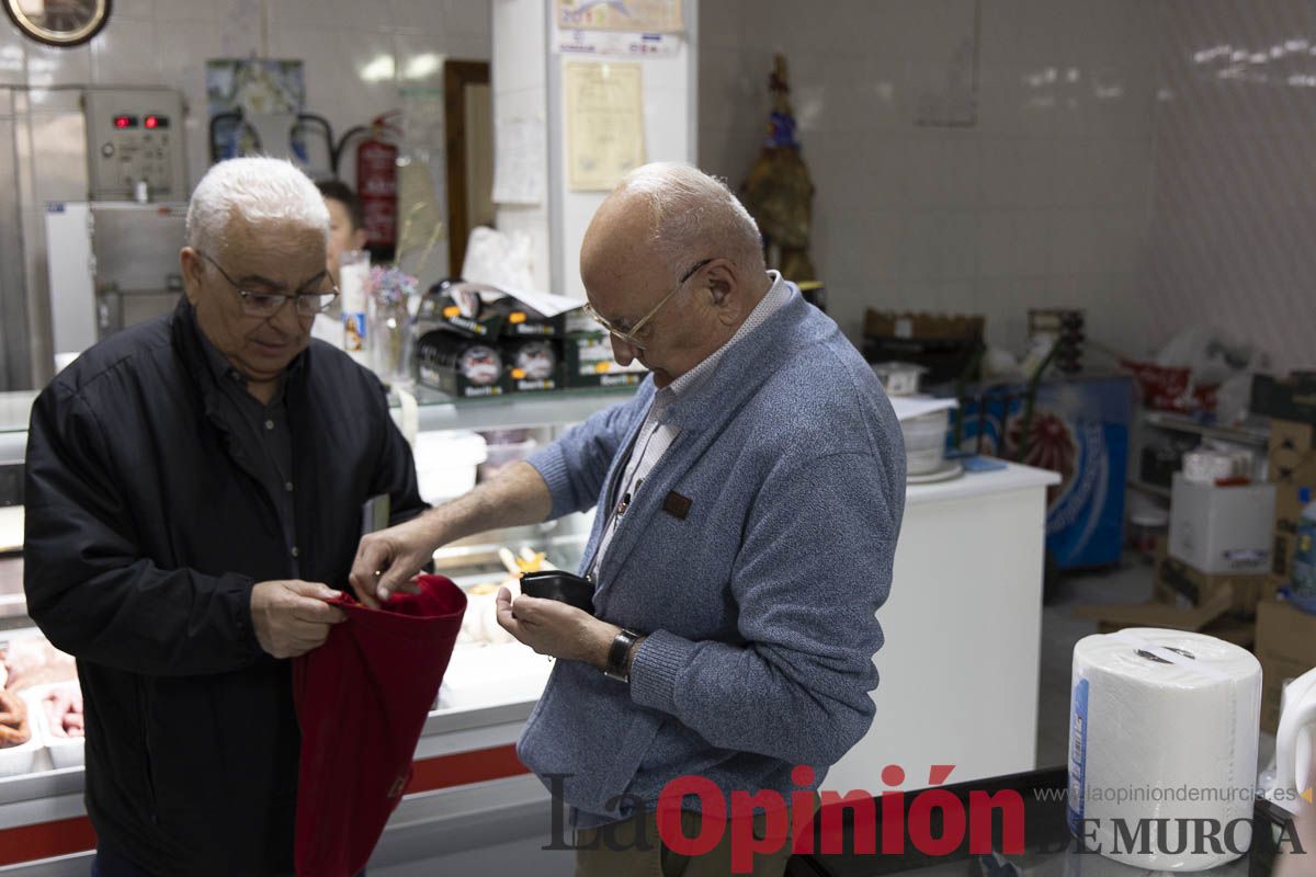 Corporación, Cofradía y Bandos realizan la 'Pedimenta' en Caravaca