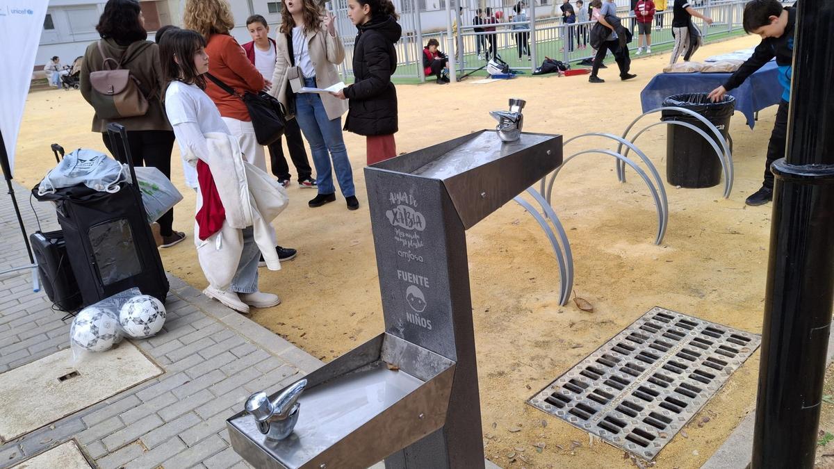 La fuente del parque de Thiviers de Xàbia