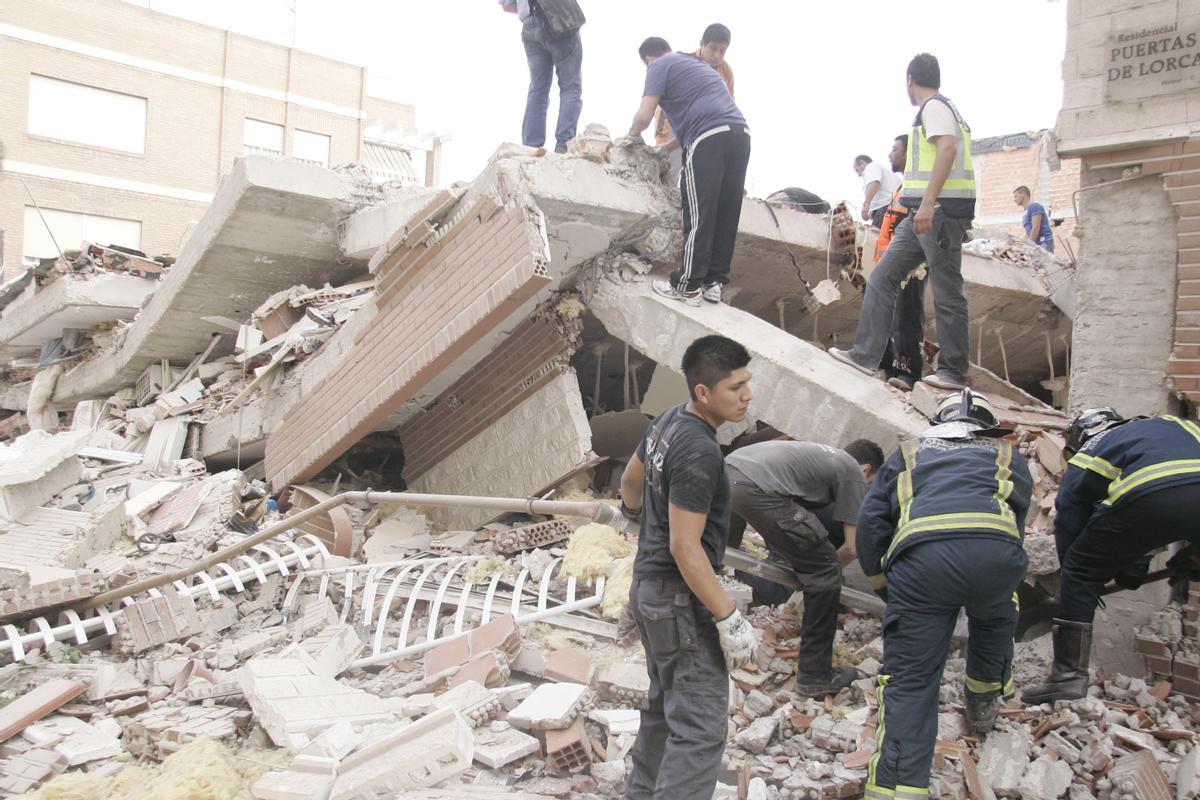 Consecuencias del terremoto de Lorca.