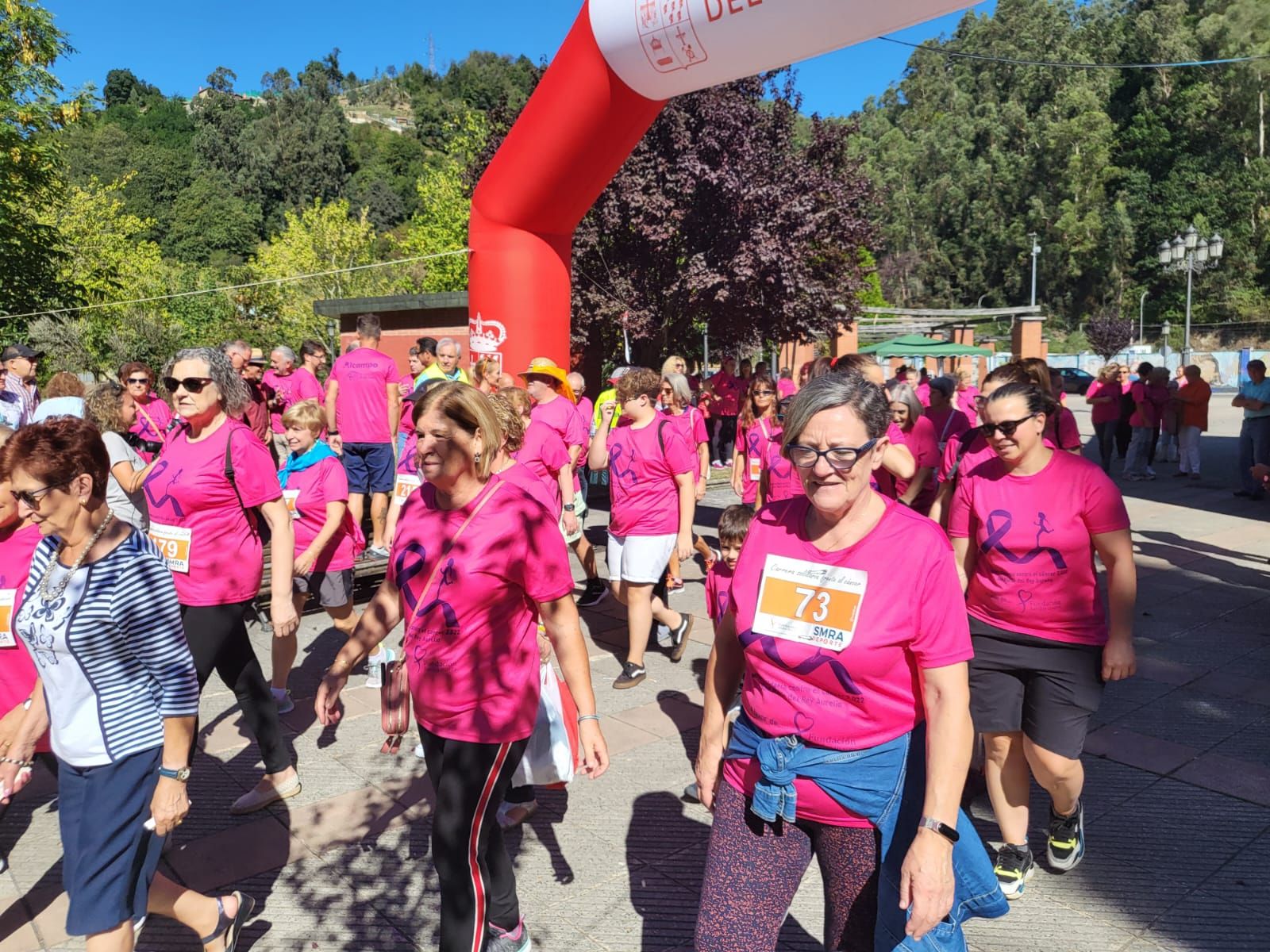 Carrera solidaria en San Martín