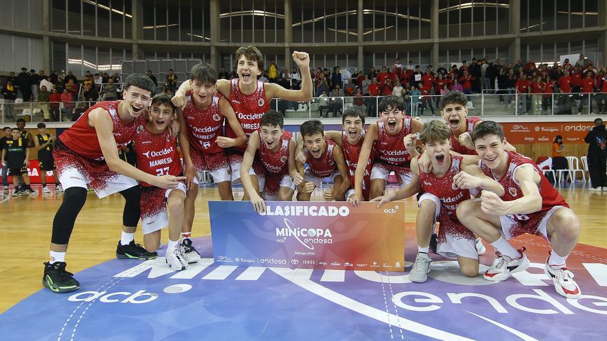 El Bàsquet Manresa infantil es classifica directament per a la Minicopa de Màlaga