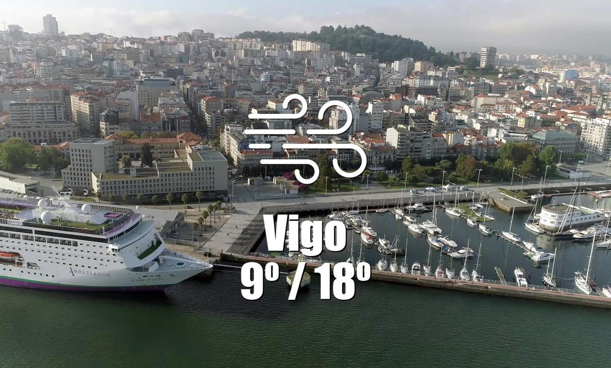 El tiempo en Vigo: previsión meteorológica para hoy, domingo 29 de marzo