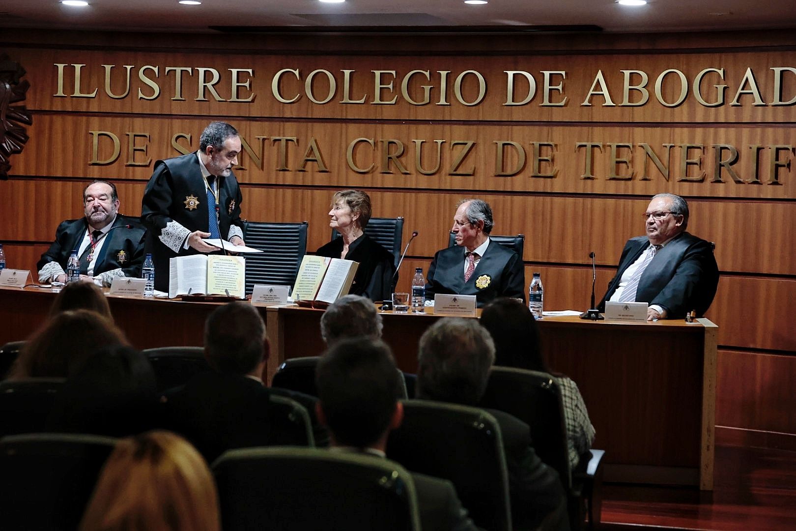 Toma de posesión de Niederleytner como presidente del Consejo Canario de Abogados