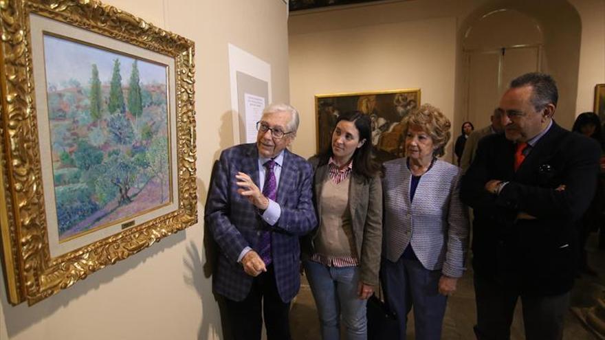 Un nuevo cuadro de Rafael Botí luce en el Museo de Bellas Artes