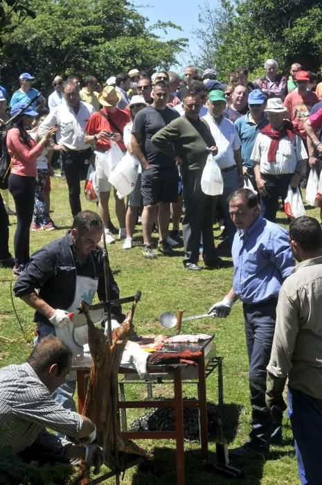 Fiesta del Corderu en Prau L.lagüezos