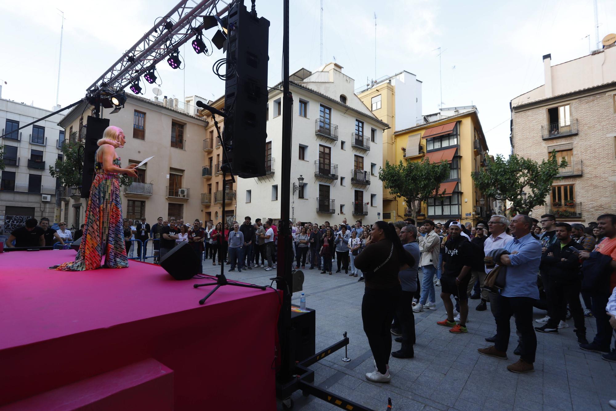 Fiesta LGTBIQ+ de Compromís, con Carla Antonelli en València