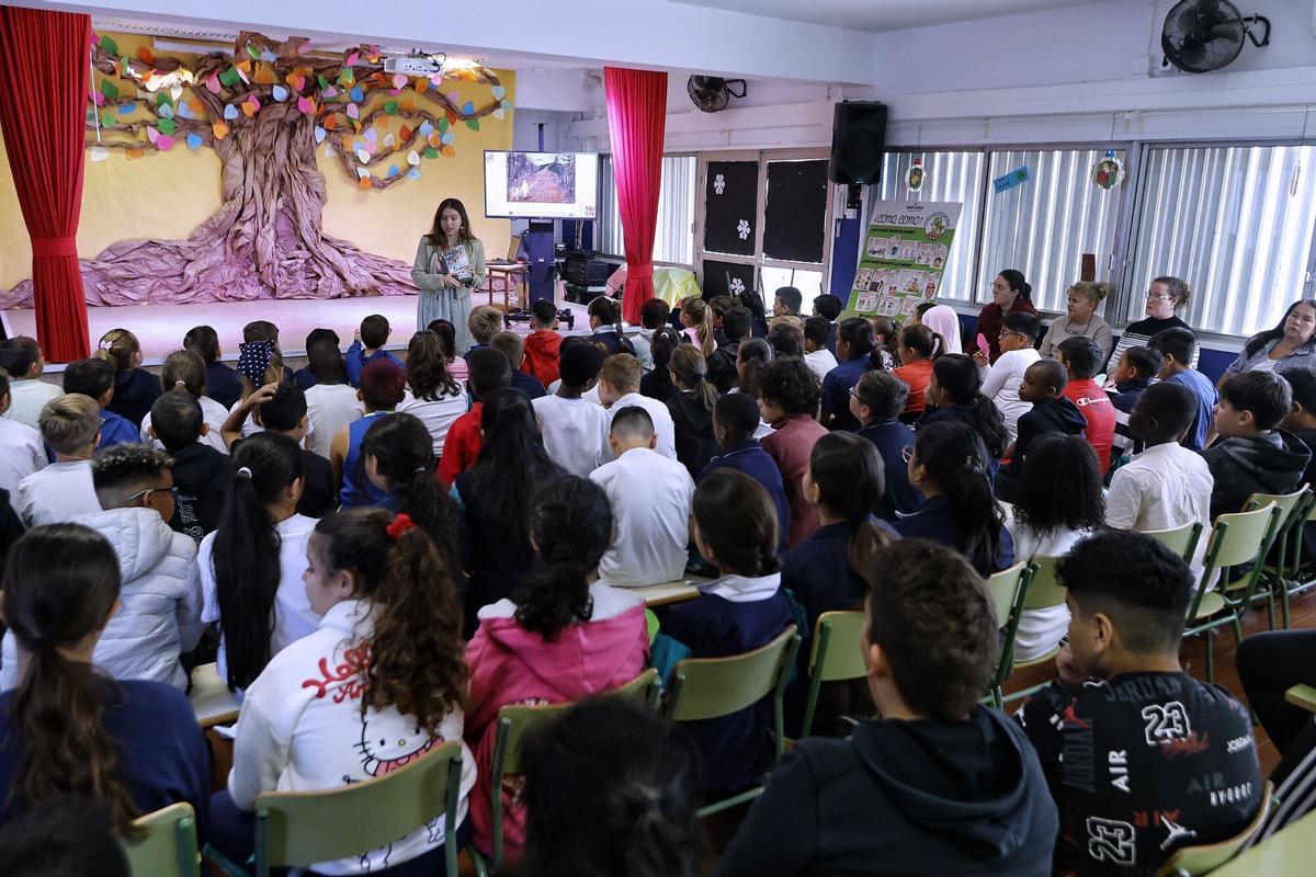 Presentación libro infantil incendios CEIP Los Verodes