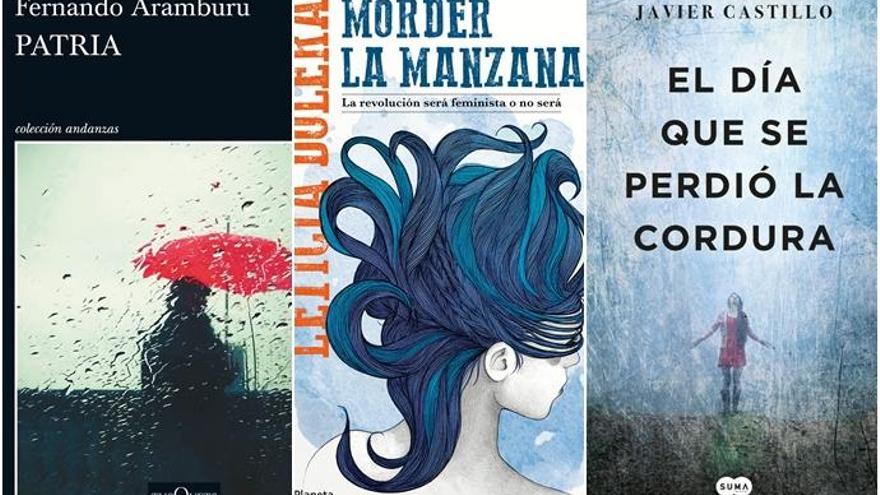 Portadas de los libros más vendidos este 2018