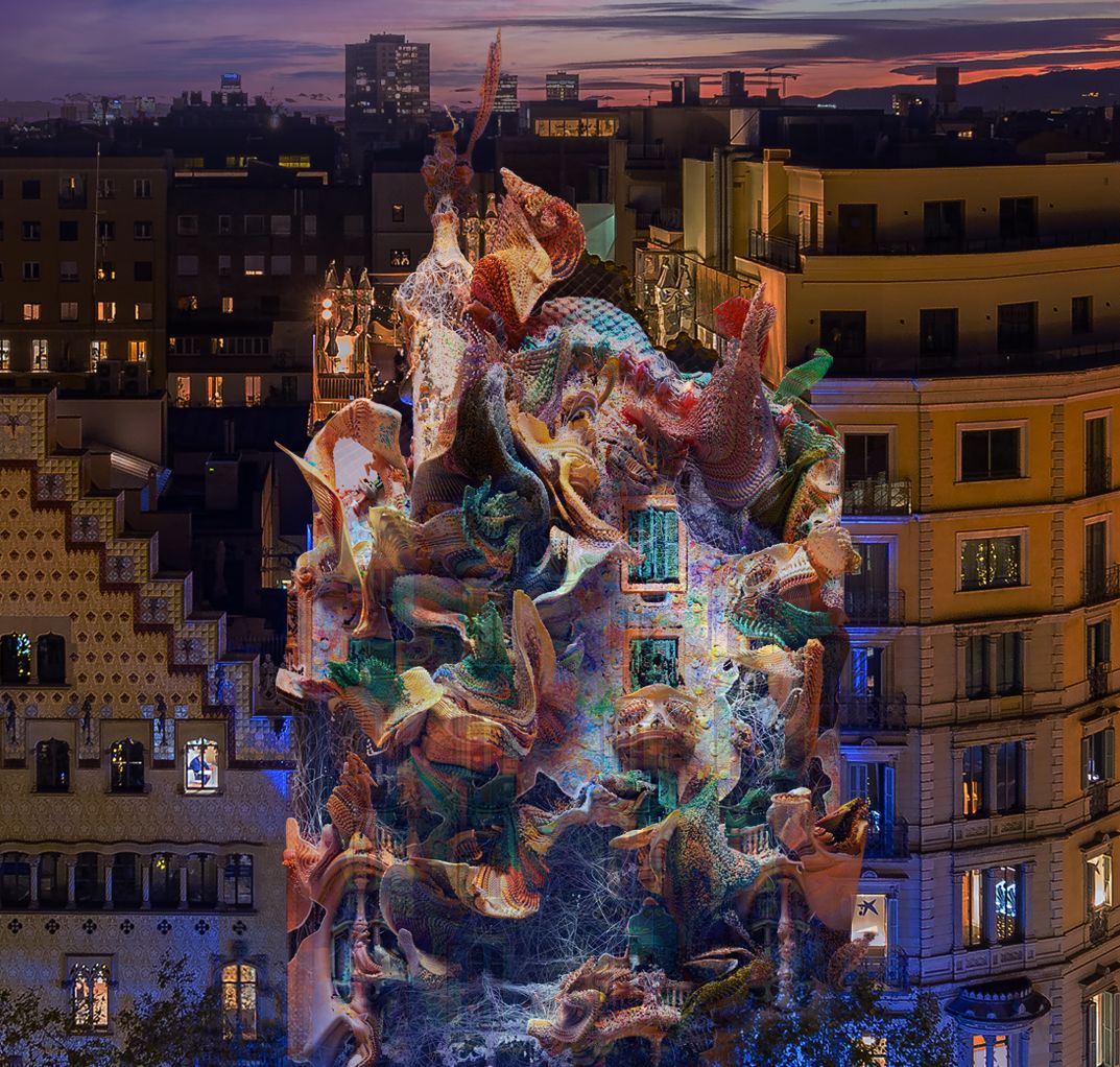 Mapping Casa Batlló.