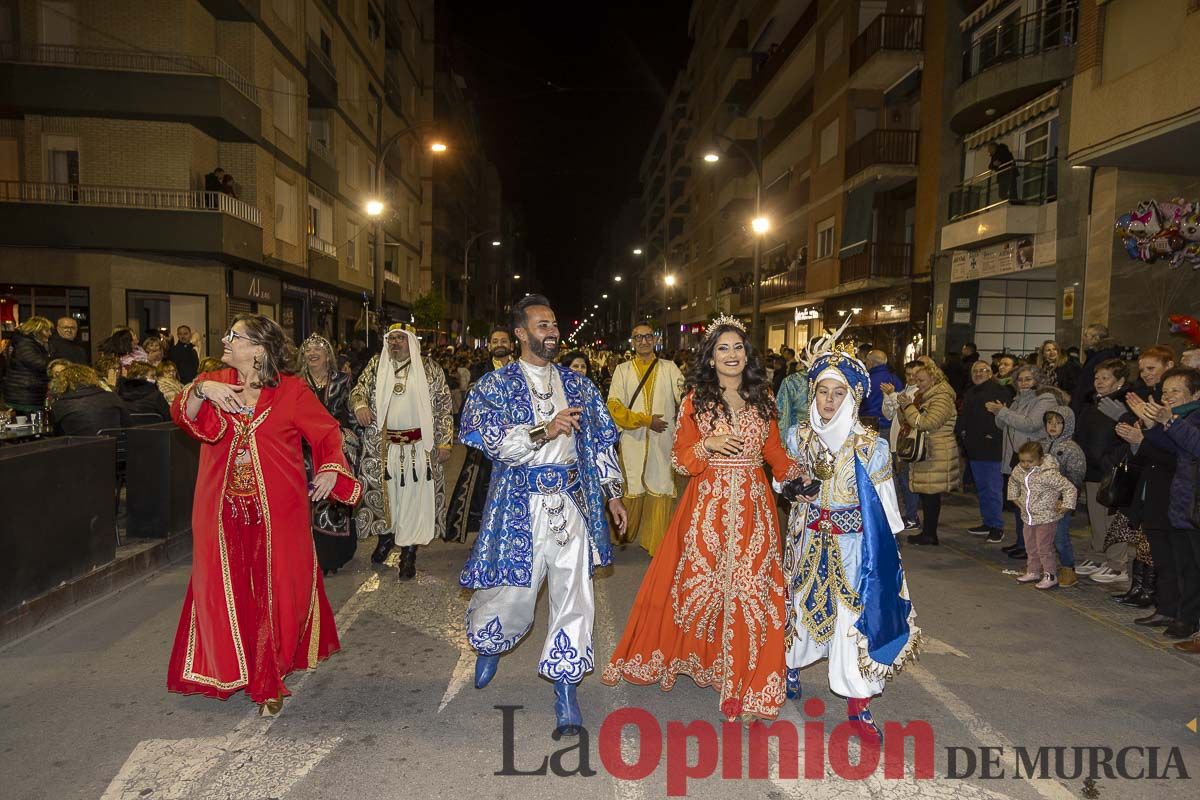 Más de mil festeros desfilan en Caravaca en el encuentro nacional de Moros y Cristianos