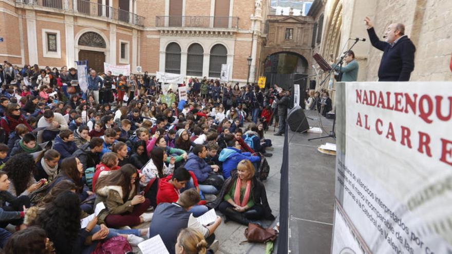 Más de 1.500 niños cantarán villancicos en las calles de València