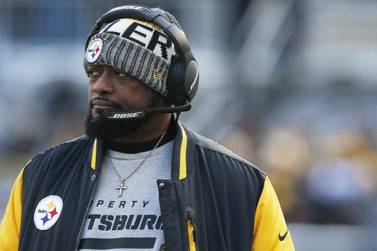 Mike Tomlin, entrenador de los Pittsburgh Steelers de la NFL.