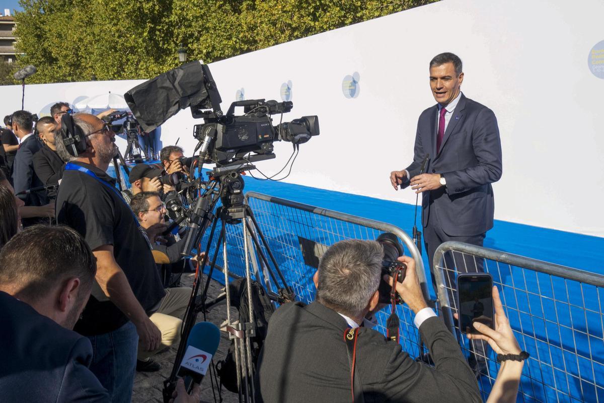 Seguridad en Granada con motivo de la reunión de la comunidad Política Europea