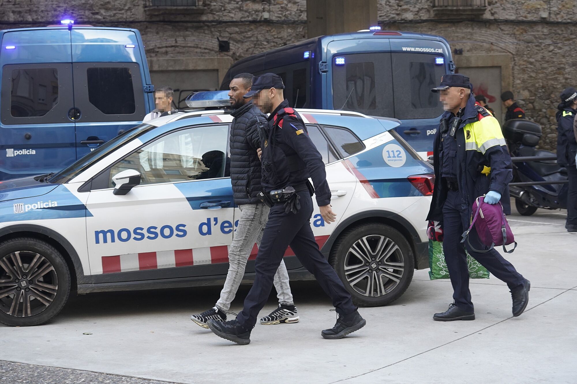 Girona carrer Tomàs Mieres desallotjament edifici ocupat