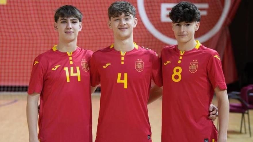 Cuatro jugadores mallorquines, con la selección española de fútbol sala