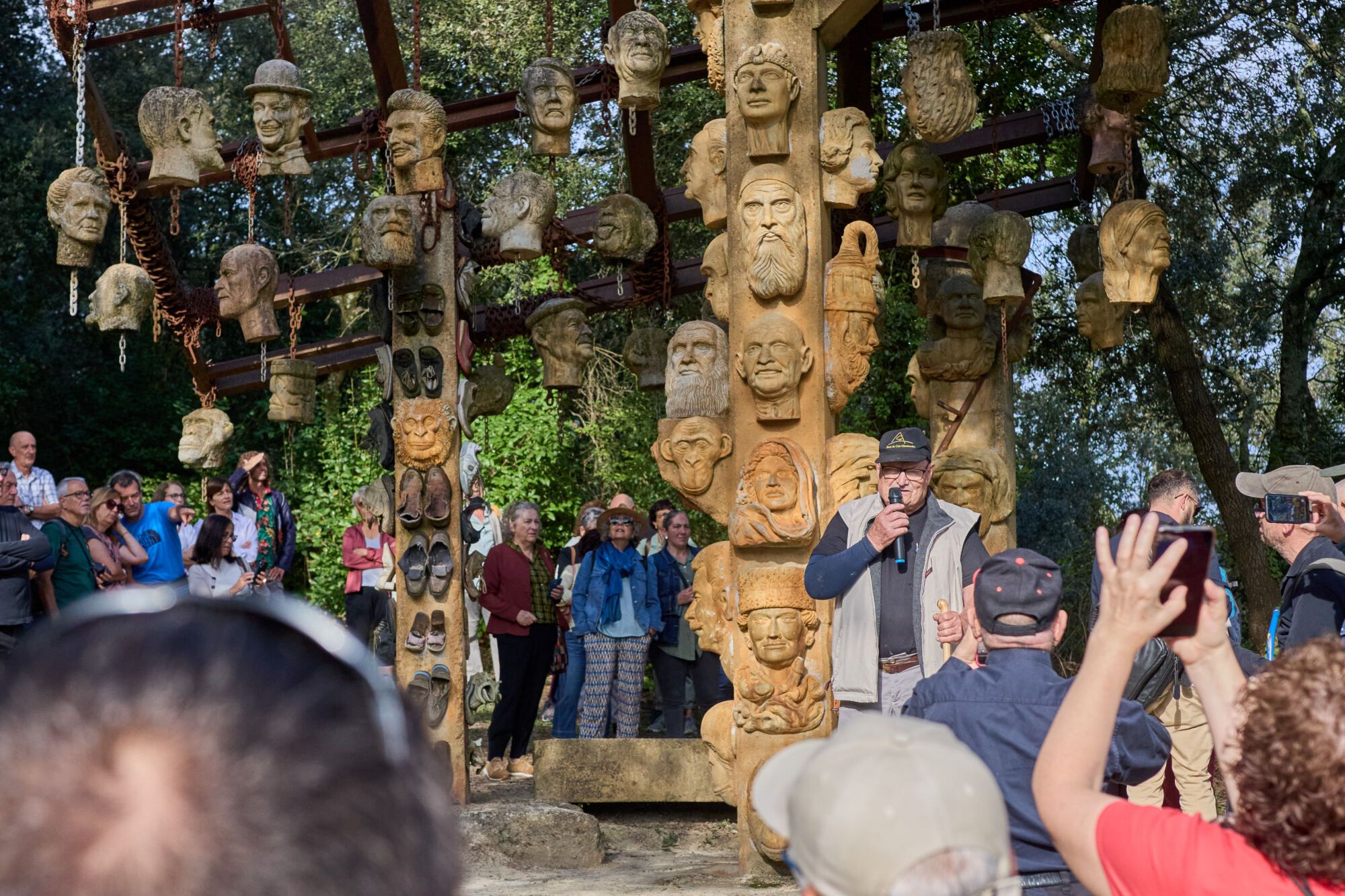 Bosc de Can Ginebreda Celebren 50 anys del bosc. A les 10, última visita guiada de Xicu Cabanyes